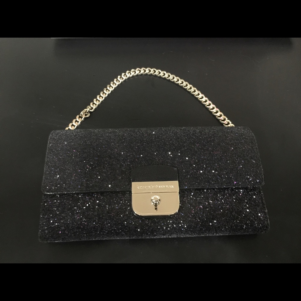 Kate Spade ♠️ Glitter Clutch